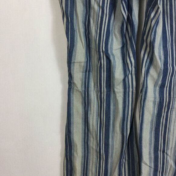 Free People Womens Journey Striped Retro Belted Flared Mid Rise Pants Size 29 - Picture 6 of 10